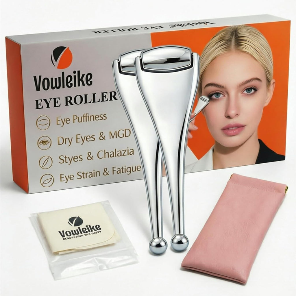 2-Pack Metal Eyelid Massager 