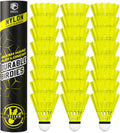 Badminton Birdies - Nylon Bedminton Shuttlecocks for Softball/Baseball Batting Training 