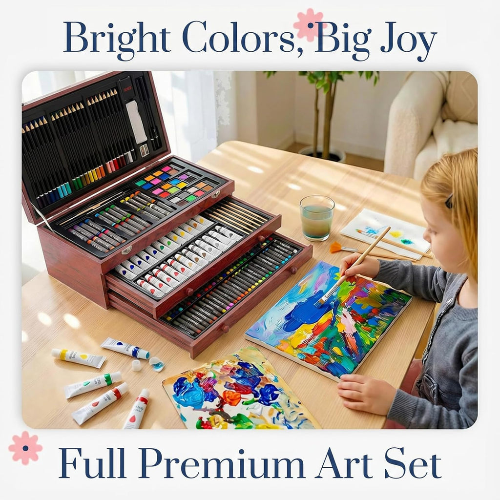194 Piece Deluxe Art Set 