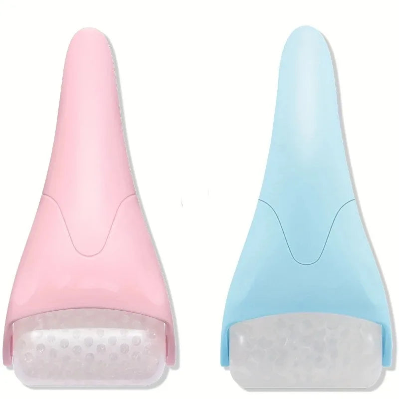 Large Facial Ice Roller & Massager, Cooling Beauty Tool for Face and Eyes, At-Home Spa, Daily Skincare Routine,Handheld Massager