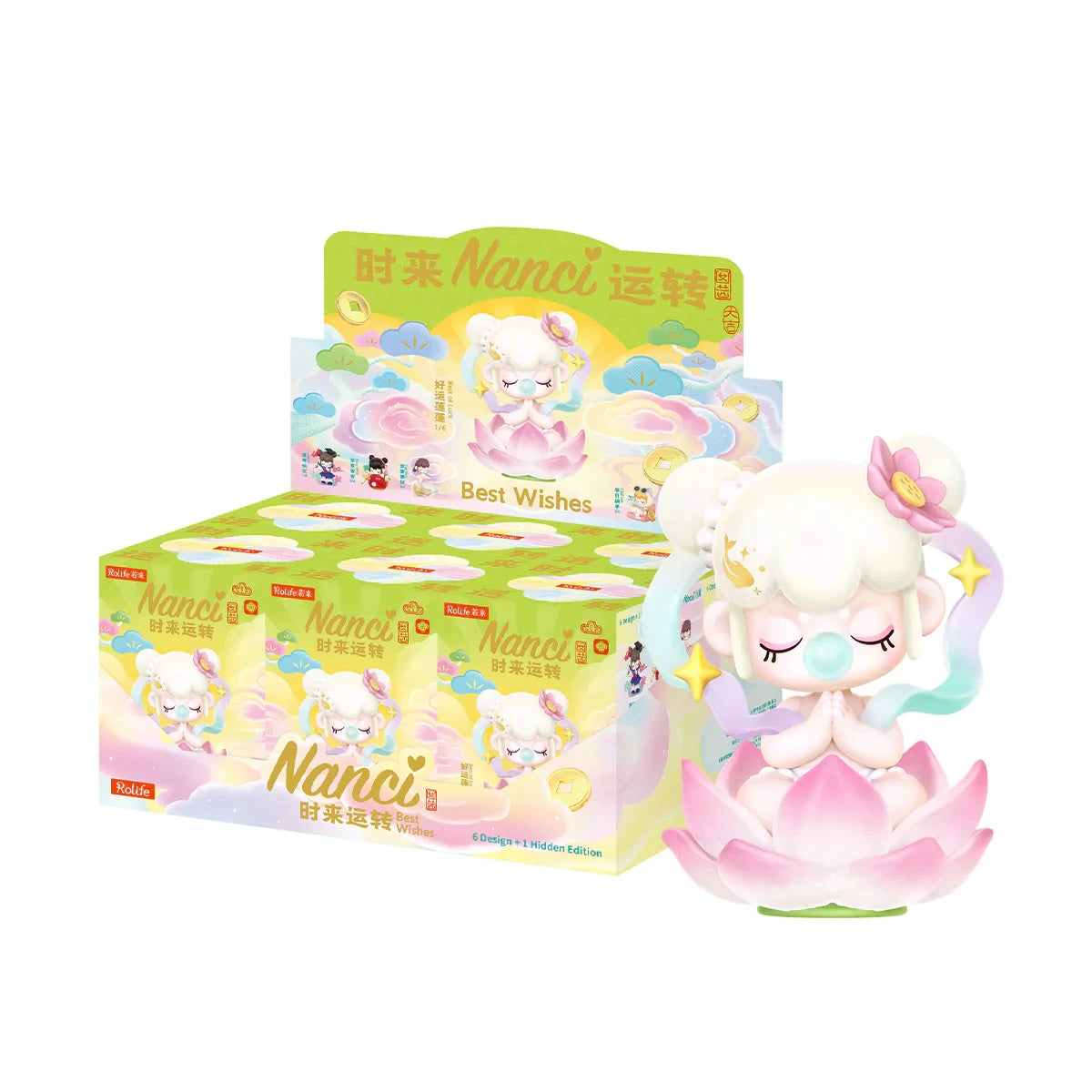 Nanci Blind Box Nanci'S Best Wishes Action Figure Collectible Doll Toys Surprise Box for Kids Friends Adults