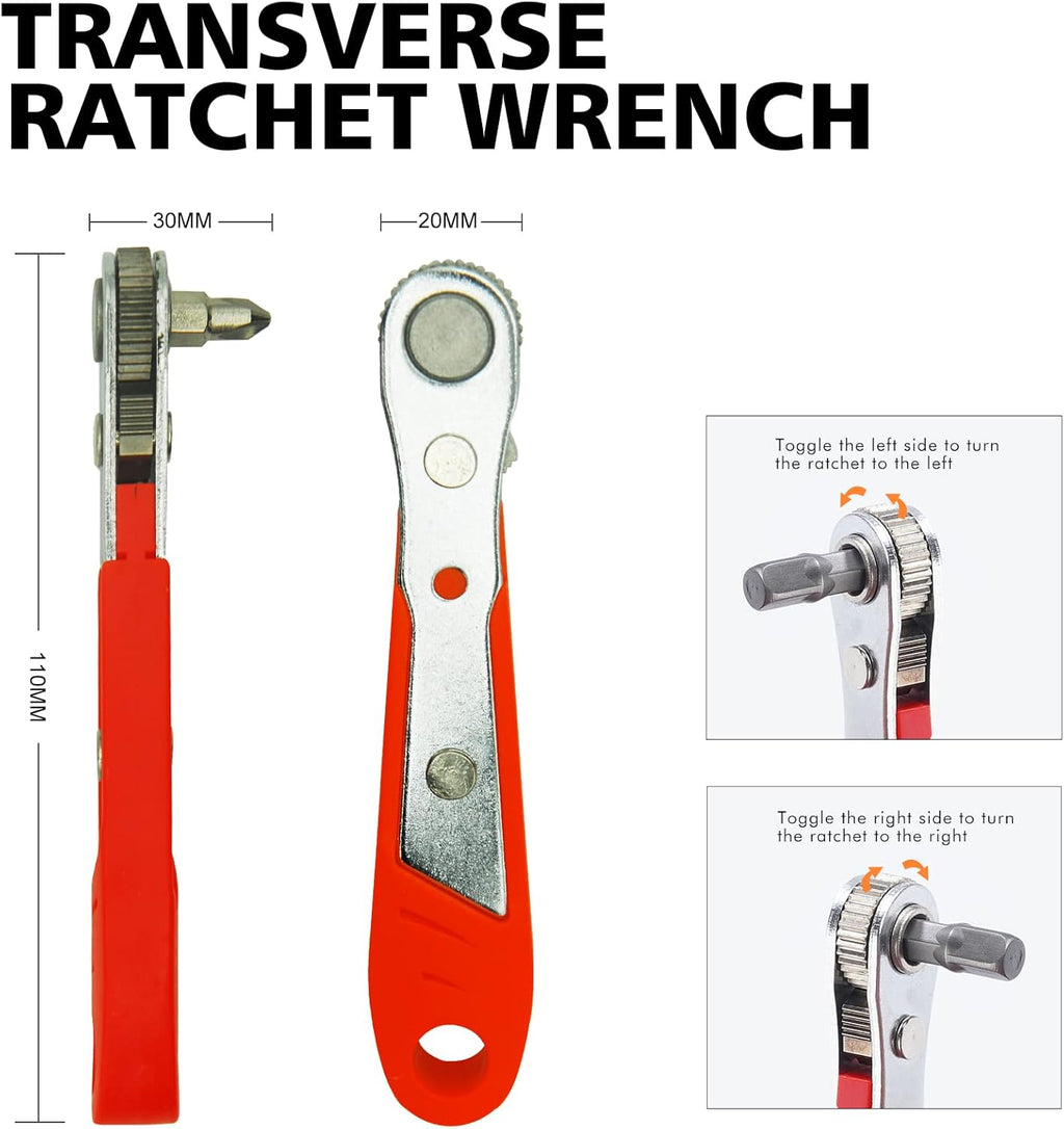 Ratcheting Screwdriver Set Screwdriver 42 in 1 Ratchet Wrench Set