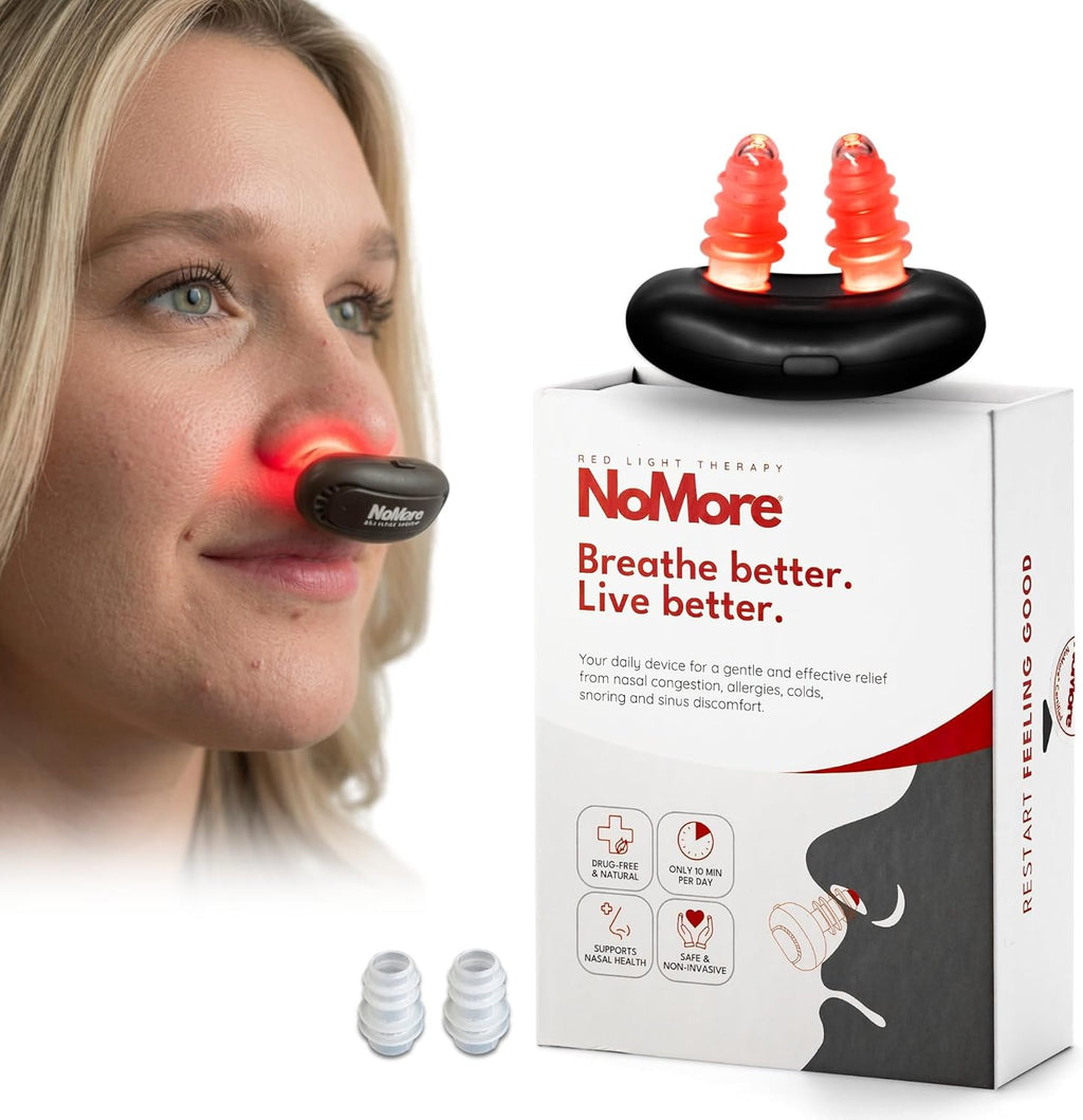 Original  Red Light Therapy for Nose – LED Nasal Device for Dry Nose & Sinus Comfort