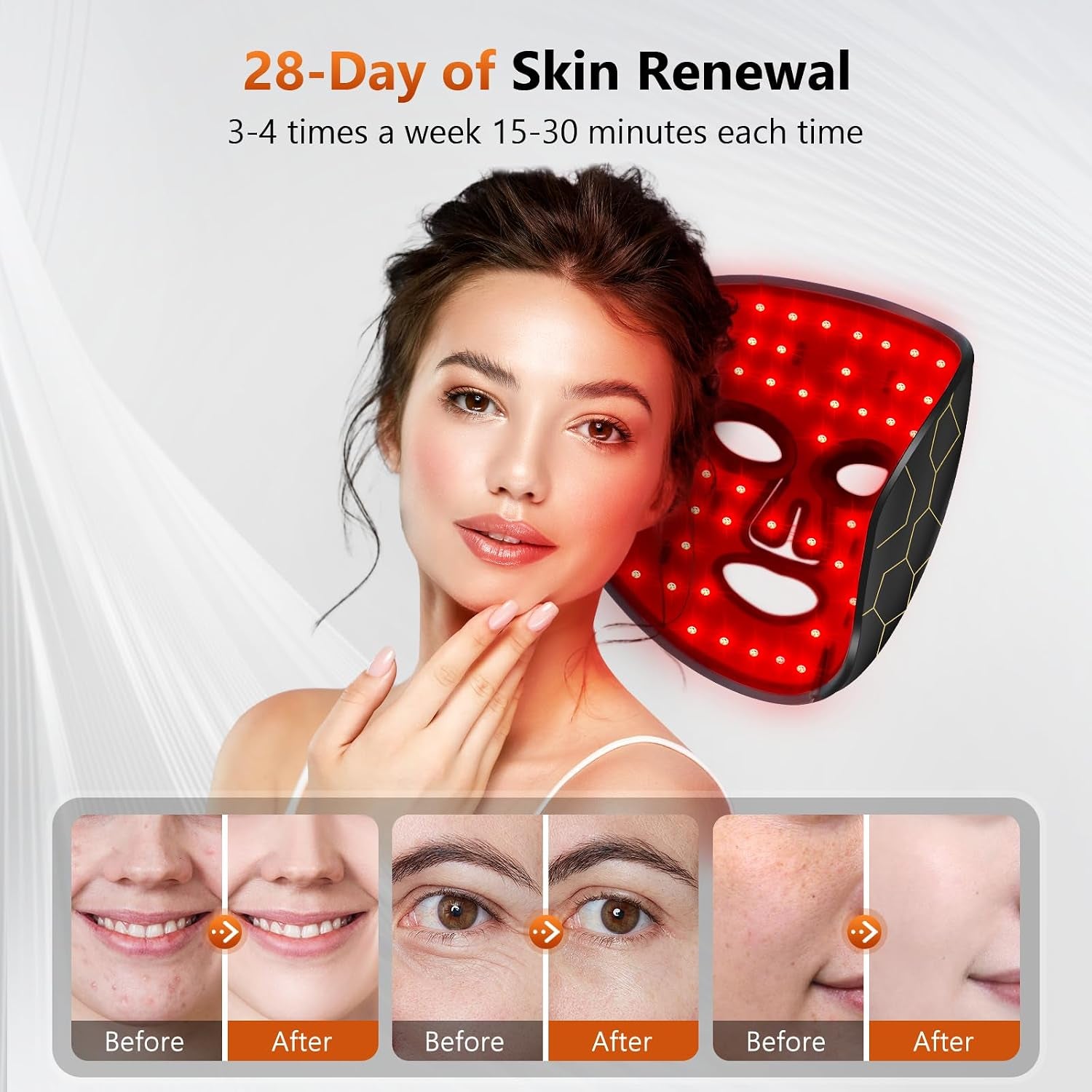 LED Fcae Mask Light Therapy