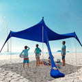 Camping Picnic Fishing Tent Outdoor Lawn Beach Leica Canopy Tent Portable Lawn Outdoor Sun Protection Cooling Large Size 1