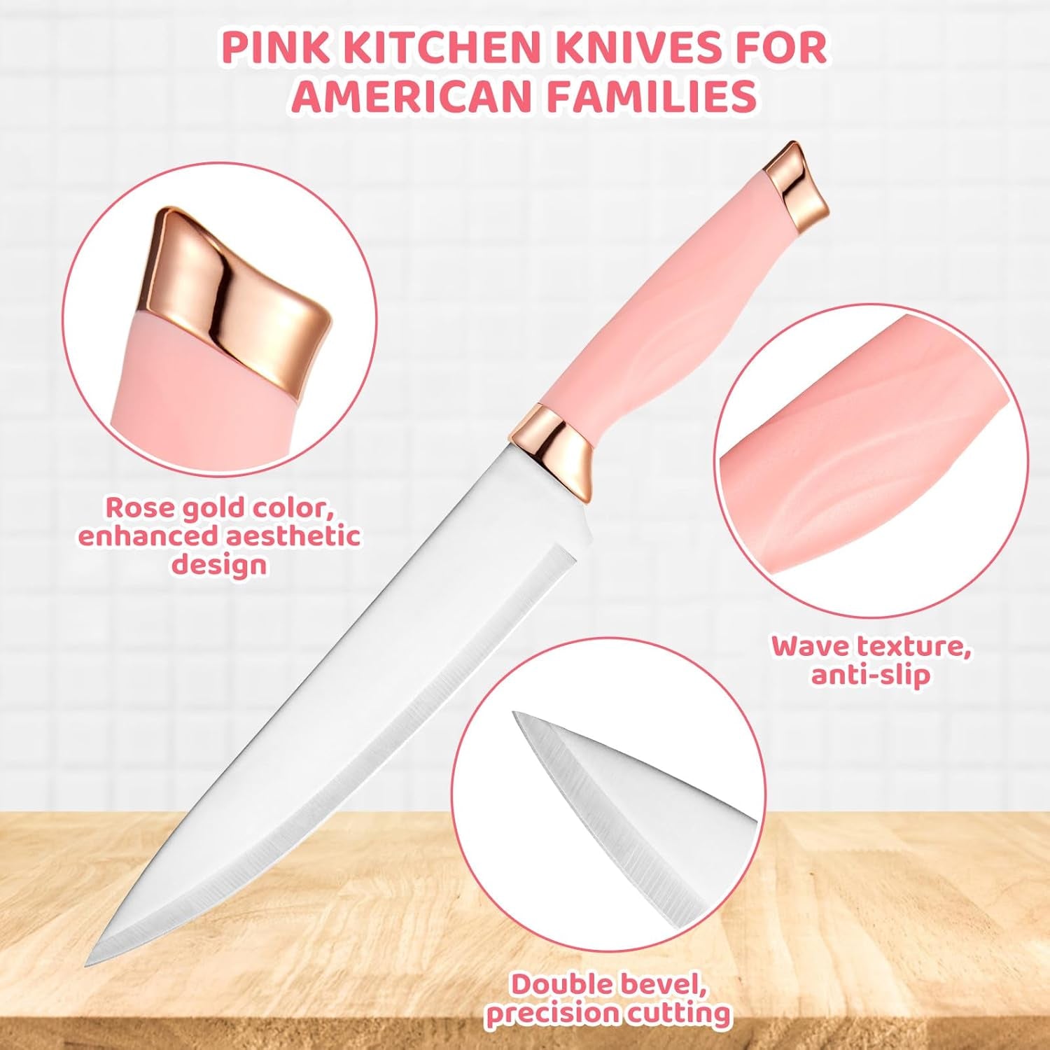 37 PCS Kitchen Utensils Set, Silicone Cooking Utensils Set with Knife Set and Holder